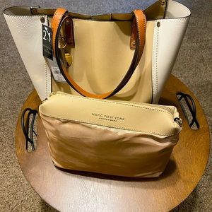 Marc New York womens 2piece tote bag. NWT